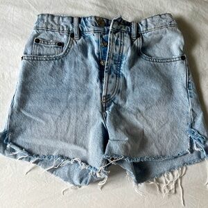 High waisted Jean shorts